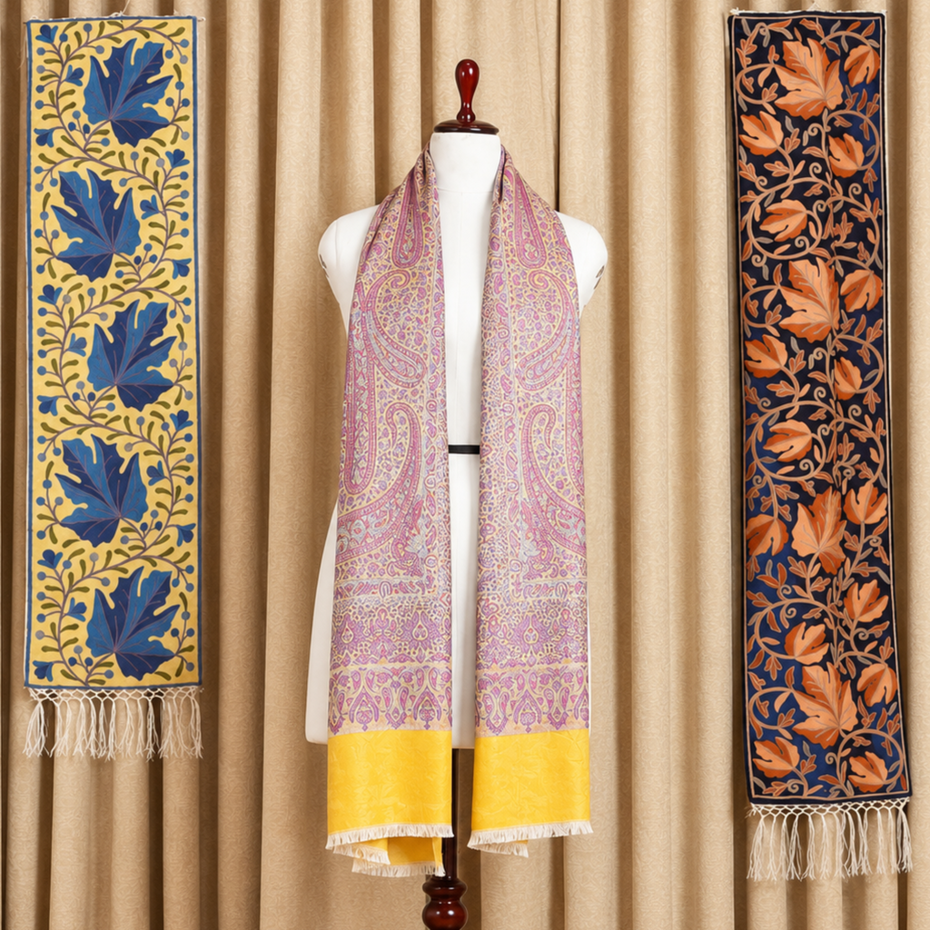 Kashlure Self design stole